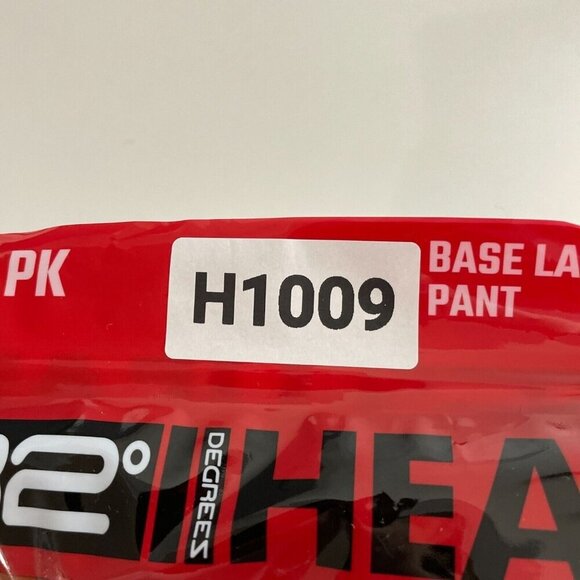 NEW 32 Degrees Heat Mens S 2 Pack Base Layer Pant S Black Soft Quick Dry - Picture 8 of 8